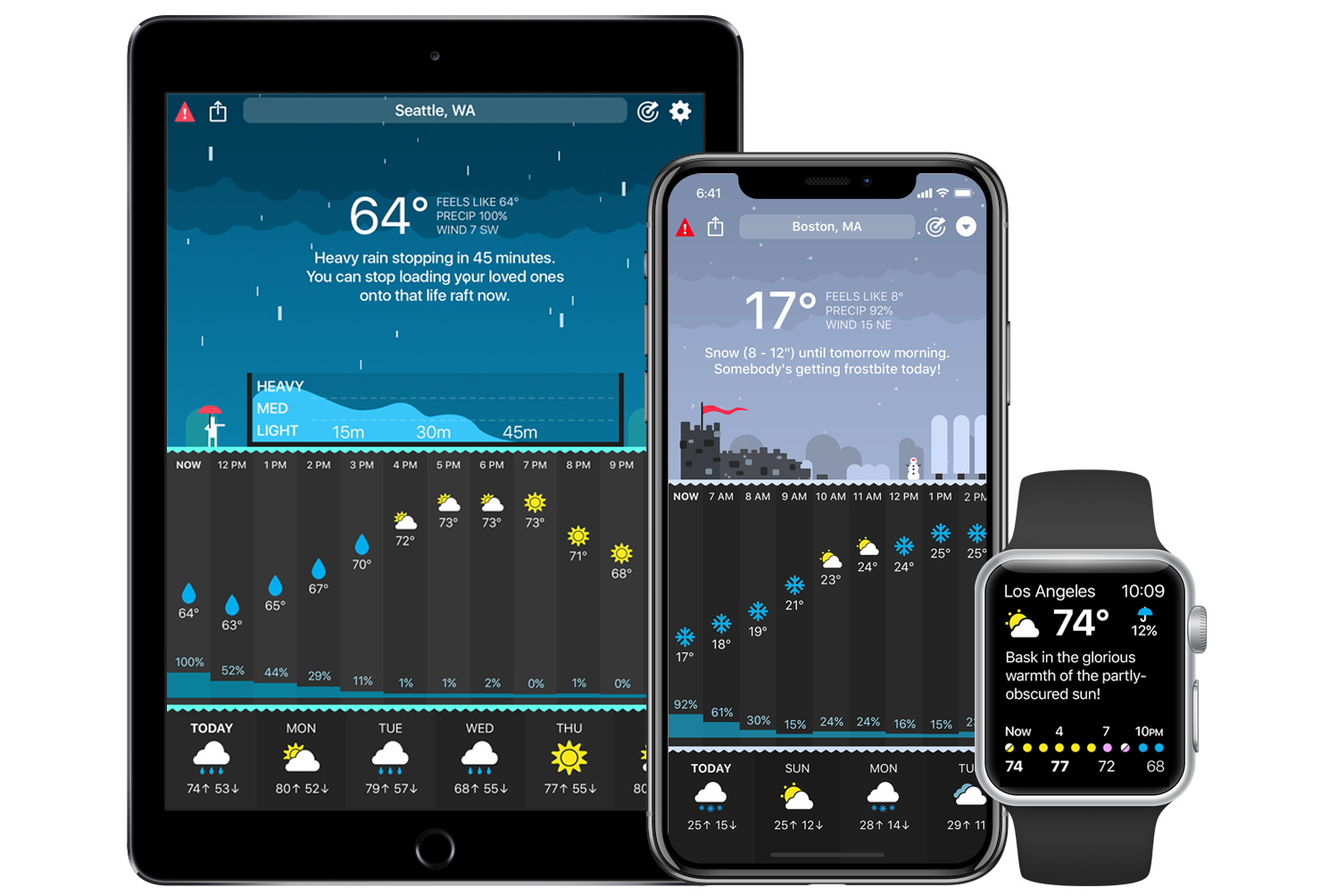 carrot weather iwatch