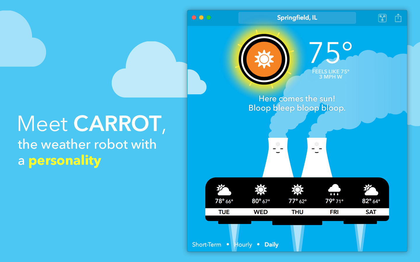 carrot weather pro apk